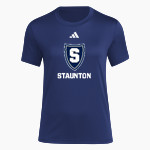 STAUNTON HIGH SCHOOL STORM <span class="pdp-name-mascot">STORM STORM</span> adidas Women's Short Sleeve Pregame Tee Front Thumbnail