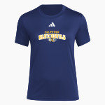 CULPEPER HIGH SCHOOL BLUE DEVILS <span class="pdp-name-mascot">CULPEPER BLUE DEVILS</span> adidas Women's Short Sleeve Pregame Tee Front Thumbnail