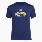 Milpitas Trojans <span class="pdp-name-mascot">Milpitas Trojans</span> adidas Women's Short Sleeve Pregame Tee Front Thumbnail