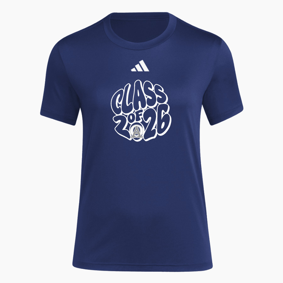 OLDENBURG ACADEMY TWISTERS <span class="pdp-name-mascot">OLDENBURG ACADEMY TWISTERS</span> adidas Women's Short Sleeve Pregame Tee