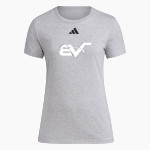 BVSA BOBBY VALENTINE'S SP <span class="pdp-name-mascot">BOBBY VALENTINE'S SPORTS ACADEMY</span> adidas Women's Short Sleeve Pregame Tee Front Thumbnail