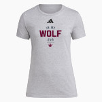 VAN NUYS HIGH SCHOOL WOLVES <span class="pdp-name-mascot">VAN NUYS WOLVES</span> adidas Women's Short Sleeve Pregame Tee Front Thumbnail