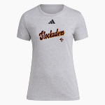OLD FORT HIGH SCHOOL STOCKADERS <span class="pdp-name-mascot">OLD FORT STOCKADERS</span> adidas Women's Short Sleeve Pregame Tee Front Thumbnail