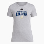 TopBridge Academy Falcons <span class="pdp-name-mascot">TopBridge Academy Falcons</span> adidas Women's Short Sleeve Pregame Tee Front Thumbnail