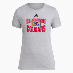 WEST HELENA CENTRAL HIGH SCHOOL COUGARS adidas Women's Short Sleeve Pregame Tee Front Thumbnail