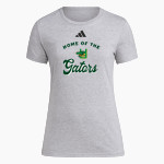 Unquowa Gators adidas Women's Short Sleeve Pregame Tee Front Thumbnail