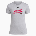 Chaffee Red Devils <span class="pdp-name-mascot">Chaffee Schools Red Devils</span> adidas Women's Short Sleeve Pregame Tee Front Thumbnail