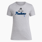 West Tech Panthers <span class="pdp-name-mascot">West Tech Panthers</span> adidas Women's Short Sleeve Pregame Tee Front Thumbnail