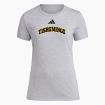 Tishomingo Bulldogs <span class="pdp-name-mascot">Tishomingo Bulldogs</span> adidas Women's Short Sleeve Pregame Tee Front Thumbnail