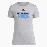 Frozen Ropes Natick Frozen Ropes Natick <span class="pdp-name-mascot">Frozen Ropes</span> adidas Women's Short Sleeve Pregame Tee Front Thumbnail