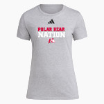HORTONVILLE HIGH SCHOOL POLAR BEARS <span class="pdp-name-mascot">HORTONVILLE POLAR BEARS</span> adidas Women's Short Sleeve Pregame Tee Front Thumbnail
