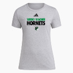 WEEKI WACHEE HIGH SCHOOL HORNETS <span class="pdp-name-mascot">WEEKI WACHEE HORNETS</span> adidas Women's Short Sleeve Pregame Tee Front Thumbnail