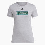 Farmington Glen Aquatic Club adidas Women's Short Sleeve Pregame Tee Front Thumbnail