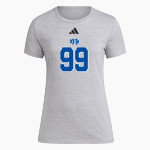 HIWASSEE DAM HIGH SCHOOL EAGLES <span class="pdp-name-mascot">HIWASSEE DAM EAGLES</span> adidas Women's Short Sleeve Pregame Tee Front Thumbnail
