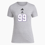 Riverside Pirates <span class="pdp-name-mascot">Riverside Pirates</span> adidas Women's Short Sleeve Pregame Tee Front Thumbnail