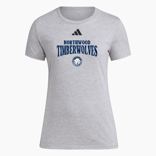 adidas Women's Short Sleeve Pregame Tee