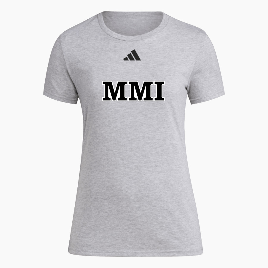 MMI PREPARATORY SCHOOL PREPPERS adidas Women's Short Sleeve Pregame Tee