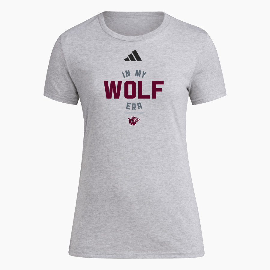VAN NUYS HIGH SCHOOL WOLVES <span class="pdp-name-mascot">VAN NUYS WOLVES</span> adidas Women's Short Sleeve Pregame Tee