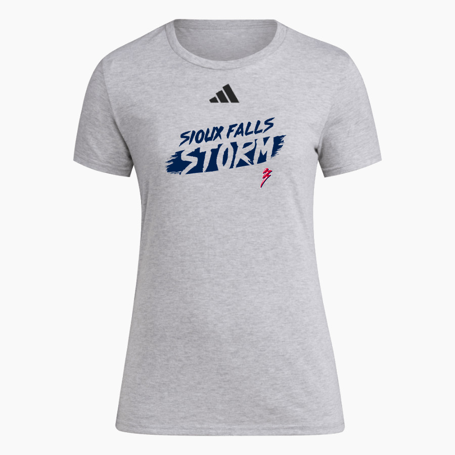 Sioux Falls Storm Storm <span class="pdp-name-mascot">Sioux Falls Storm</span> adidas Women's Short Sleeve Pregame Tee