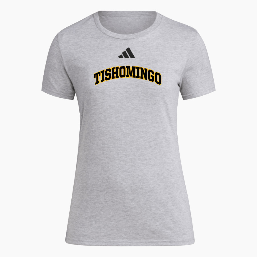 Tishomingo Bulldogs <span class="pdp-name-mascot">Tishomingo Bulldogs</span> adidas Women's Short Sleeve Pregame Tee
