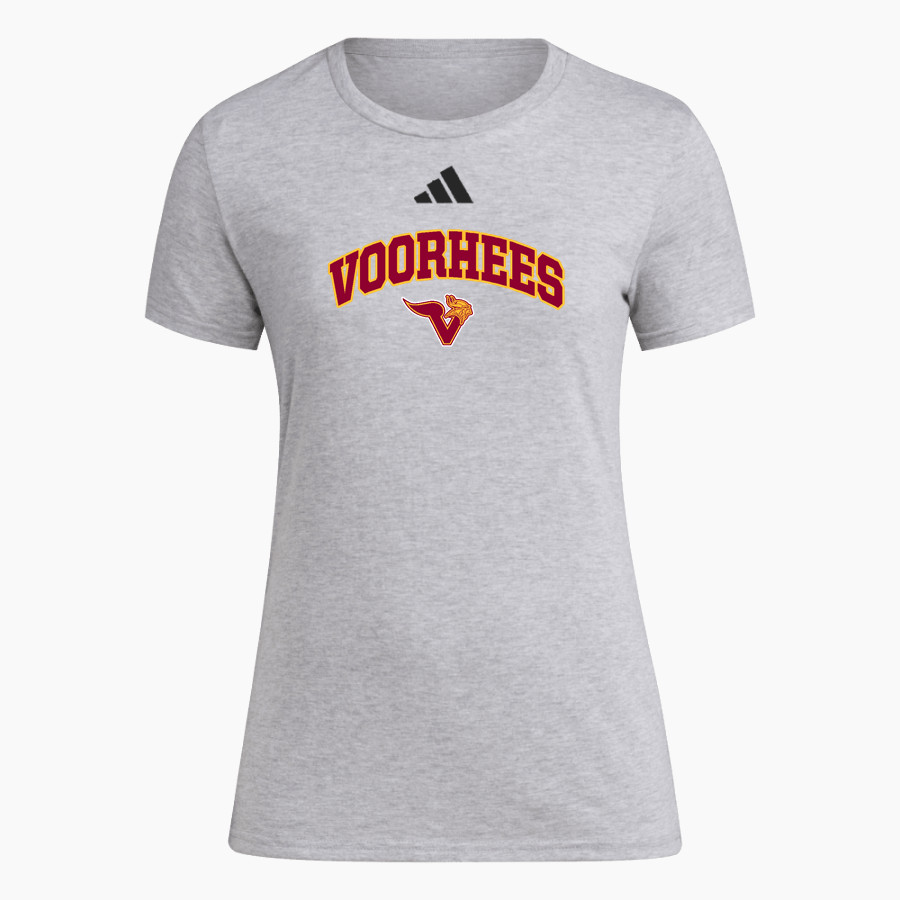 VOORHEES VIKINGS official sideline store <span class="pdp-name-mascot">VOORHEES VIKINGS</span> adidas Women's Short Sleeve Pregame Tee