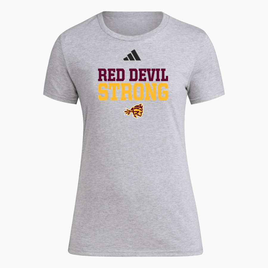 Avon Grove Red Devils <span class="pdp-name-mascot">Avon Grove Red Devils</span> adidas Women's Short Sleeve Pregame Tee