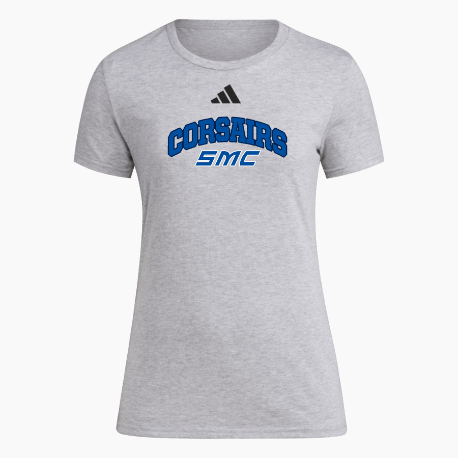 Santa Monica Corsairs <span class="pdp-name-mascot">Santa Monica College Corsairs</span> adidas Women's Short Sleeve Pregame Tee