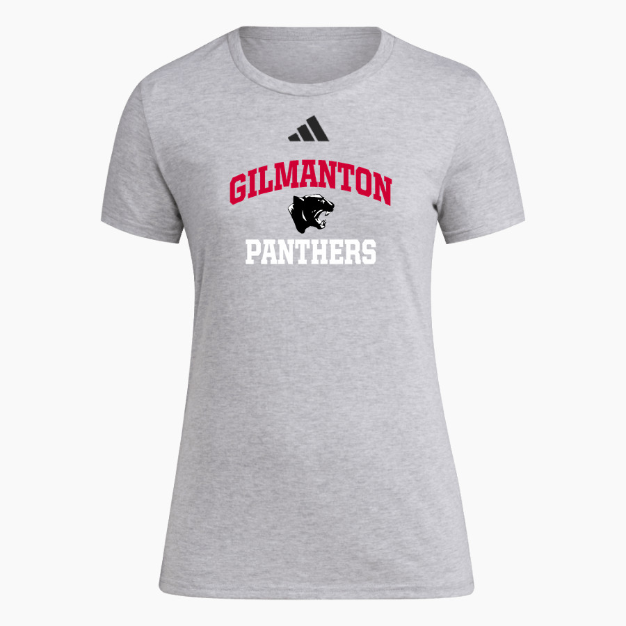 Gilmanton Panthers <span class="pdp-name-mascot">Gilmanton Panthers</span> adidas Women's Short Sleeve Pregame Tee