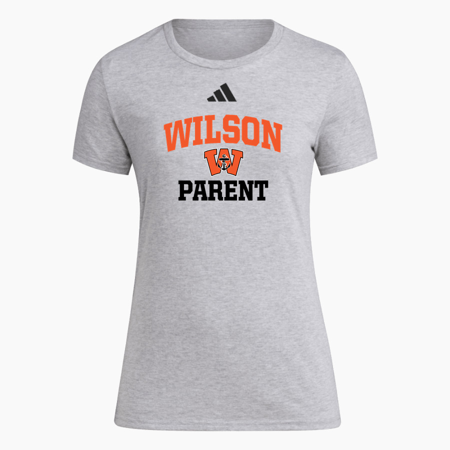 WILSON CENTRAL HIGH SCHOOL ATHLETICS <span class="pdp-name-mascot">WILSON LAKEMEN</span> adidas Women's Short Sleeve Pregame Tee