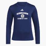OLDENBURG ACADEMY TWISTERS <span class="pdp-name-mascot">OLDENBURG ACADEMY TWISTERS</span> adidas Women's Long Sleeve Pregame Tee Front Thumbnail