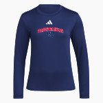 CONESTOGA VALLEY HIGH SCHOOL BUCKSKINS <span class="pdp-name-mascot">CONESTOGA VALLEY BUCKSKINS</span> adidas Women's Long Sleeve Pregame Tee Front Thumbnail