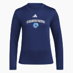 OCEANSIDE UNIFIED OCEANSIDE UNIFIED <span class="pdp-name-mascot">OCEANSIDE UNIFIED SCHOOL DISTRICT</span> adidas Women's Long Sleeve Pregame Tee Front Thumbnail