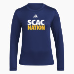 Southern Collegiate Athletic Conference adidas Women's Long Sleeve Pregame Tee Front Thumbnail