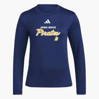 adidas Women's Long Sleeve Pregame Tee