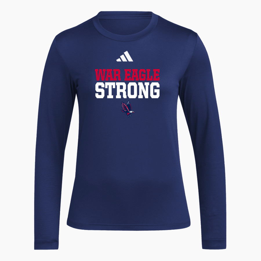 Putnam County War Eagles <span class="pdp-name-mascot">Putnam County War Eagles</span> adidas Women's Long Sleeve Pregame Tee
