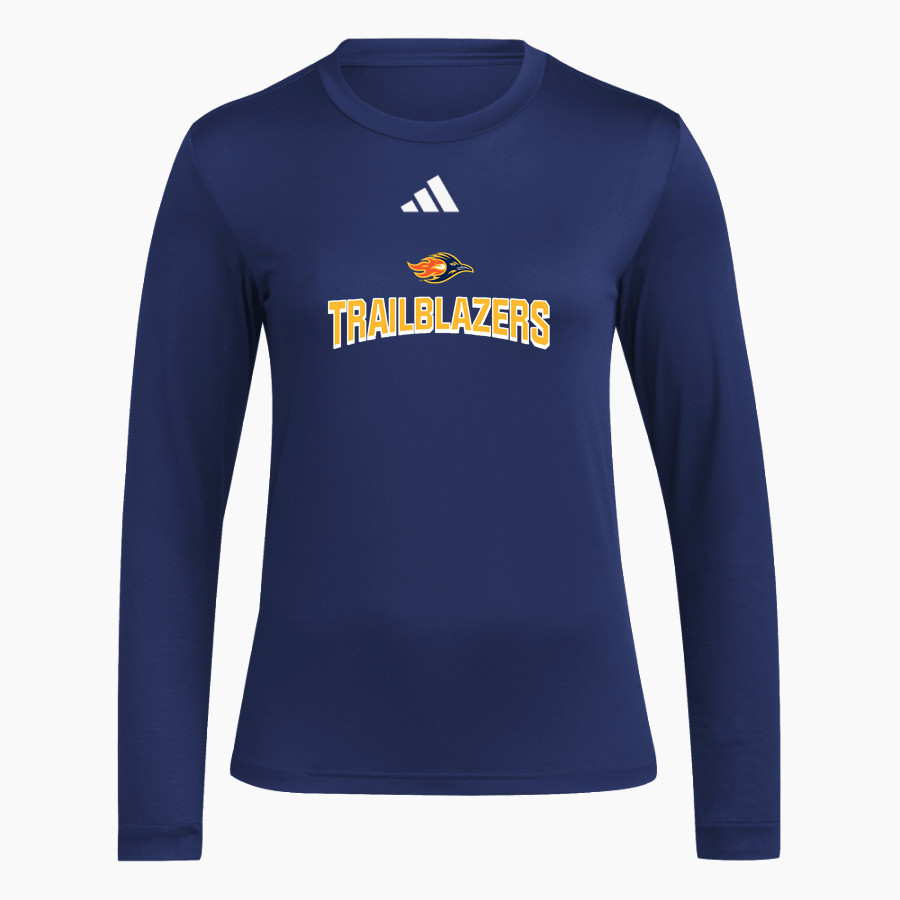 Paul Duke STEM Trailblazers <span class="pdp-name-mascot">Paul Duke High School Trailblazers</span> adidas Women's Long Sleeve Pregame Tee