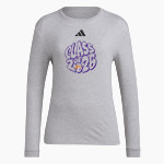 Olivet Nazarene Tigers adidas Women's Long Sleeve Pregame Tee Front Thumbnail