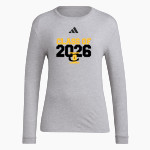Immaculate Conception Saints <span class="pdp-name-mascot">Immaculate Conception Saints</span> adidas Women's Long Sleeve Pregame Tee Front Thumbnail