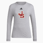 JSERRA CATHOLIC HIGH SCHOOL LIONS <span class="pdp-name-mascot">J SERRA LIONS</span> adidas Women's Long Sleeve Pregame Tee Front Thumbnail