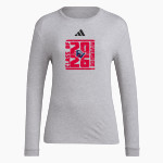 RIVERSIDE HIGH SCHOOL VIKINGS adidas Women's Long Sleeve Pregame Tee Front Thumbnail