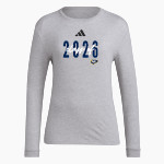 Grant County Braves The Official Online Store <span class="pdp-name-mascot">Grant County Braves</span> adidas Women's Long Sleeve Pregame Tee Front Thumbnail