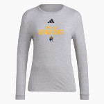 Stewart County Royal Knights adidas Women's Long Sleeve Pregame Tee Front Thumbnail