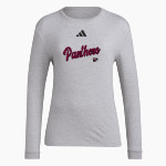 SAINT JO HIGH SCHOOL PANTHERS <span class="pdp-name-mascot">SAINT JO PANTHERS</span> adidas Women's Long Sleeve Pregame Tee Front Thumbnail