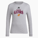 BAKER HIGH SCHOOL GATORS <span class="pdp-name-mascot">BAKER GATORS</span> adidas Women's Long Sleeve Pregame Tee Front Thumbnail