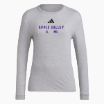 Apple Valley Knights <span class="pdp-name-mascot">Apple Valley Knights</span> adidas Women's Long Sleeve Pregame Tee Front Thumbnail