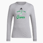 SPRINGFIELD HIGH SCHOOL COSMOS adidas Women's Long Sleeve Pregame Tee Front Thumbnail
