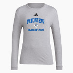 MIDVIEW MIDDIES #wearemidview <span class="pdp-name-mascot">MIDVIEW MIDDIES</span> adidas Women's Long Sleeve Pregame Tee Front Thumbnail