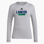 Legion Collegiate Academy Lancers <span class="pdp-name-mascot">Legion Collegiate Academy Lancers</span> adidas Women's Long Sleeve Pregame Tee Front Thumbnail