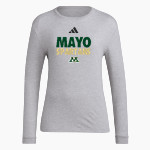 Mayo Spartans <span class="pdp-name-mascot">Mayo Spartans</span> adidas Women's Long Sleeve Pregame Tee Front Thumbnail