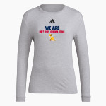 Saint James' Saint James' adidas Women's Long Sleeve Pregame Tee Front Thumbnail